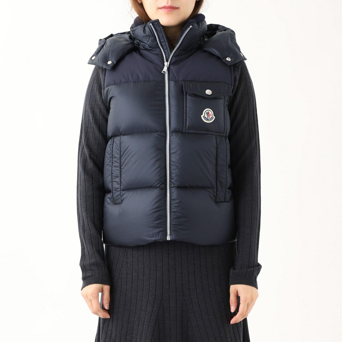 モンクレール MONCLER ダウンベスト ブルー レディース oust 1a00043 5967g 776