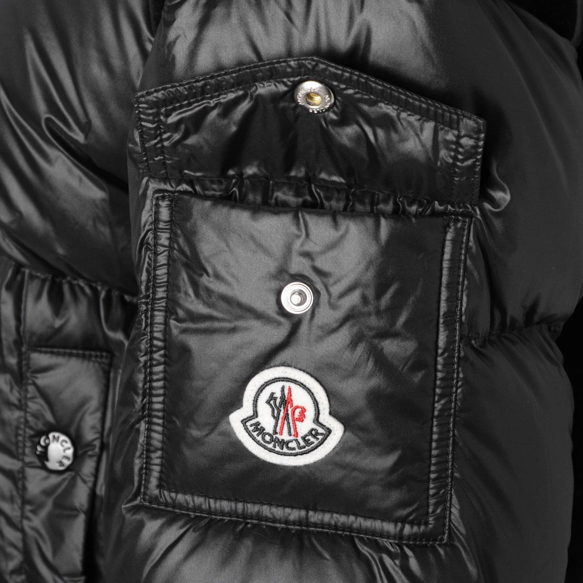 モンクレール MONCLER ダウンコート ブラック nyong 1a00041 595zz 999