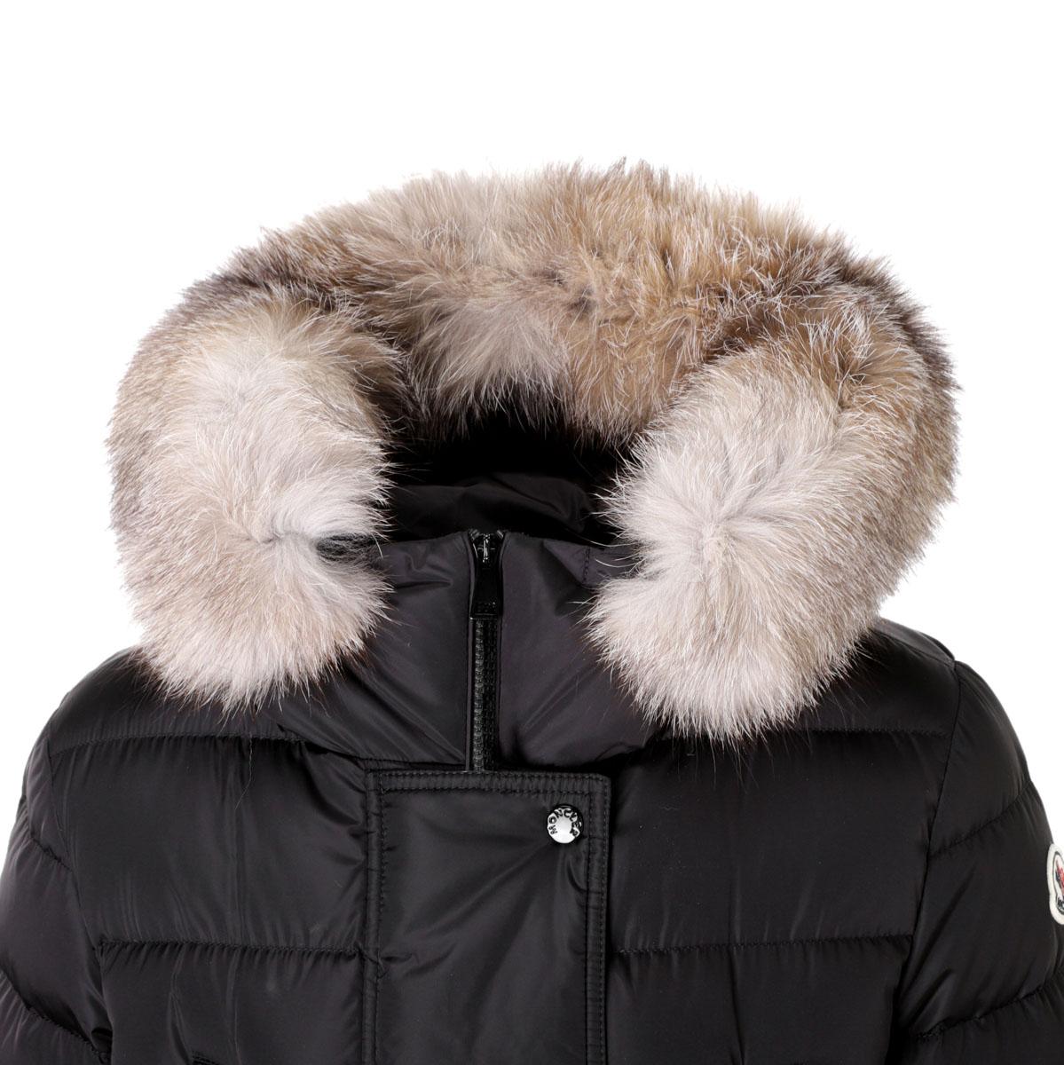 モンクレール MONCLER ダウンコート ブラック レディース khloe 1c51b02 68065 999