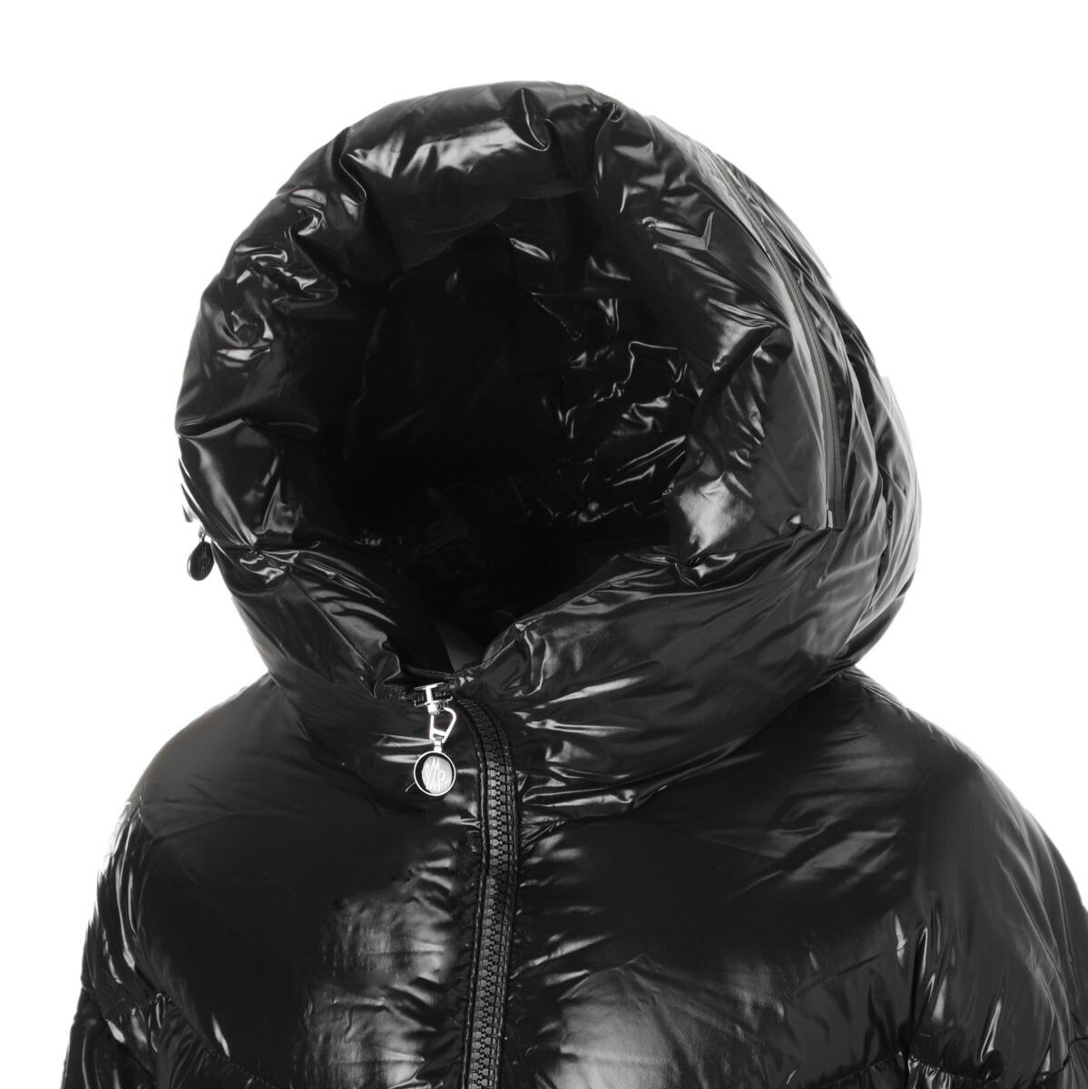 モンクレール MONCLER ダウンコート ブラック レディース huppelong 1c00036 5963v 99c