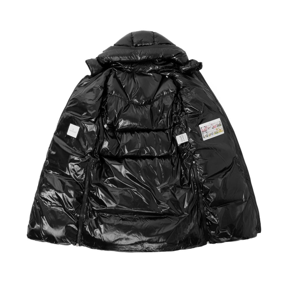 モンクレール MONCLER ダウンコート ブラック レディース huppelong 1c00036 5963v 99c