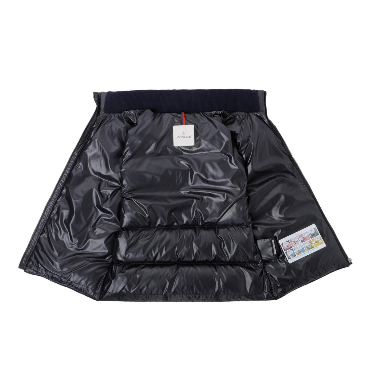 モンクレール MONCLER ダウンベスト ブルー hariki 1a00064 m1241 750