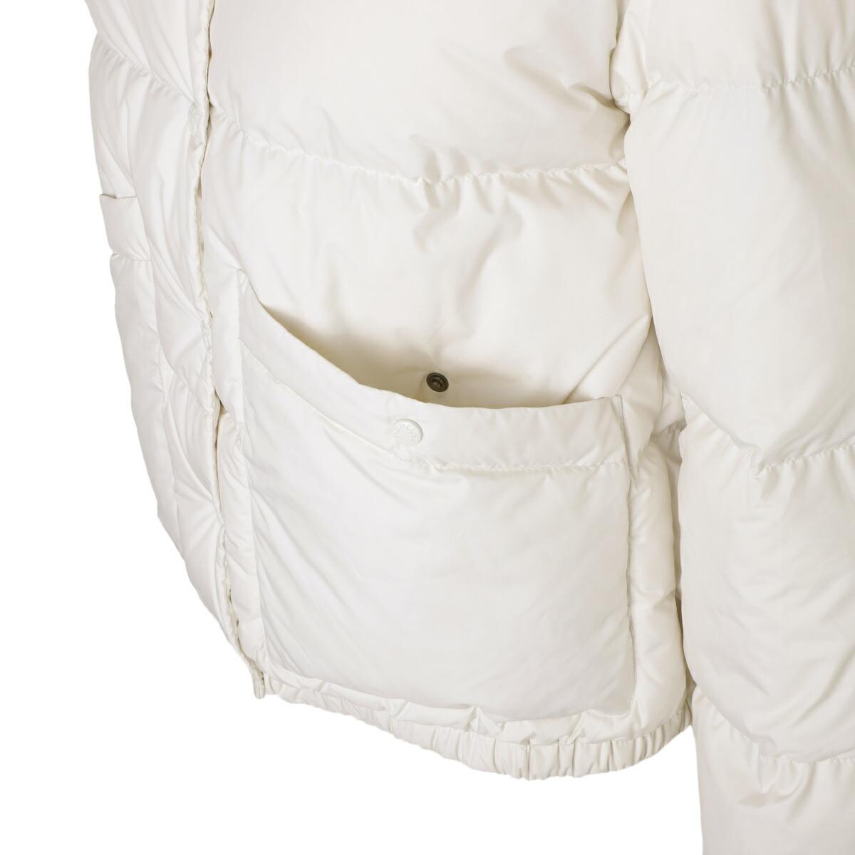 モンクレール MONCLER ダウンジャケット ホワイト レディース ebre 1a00028 54a81 034