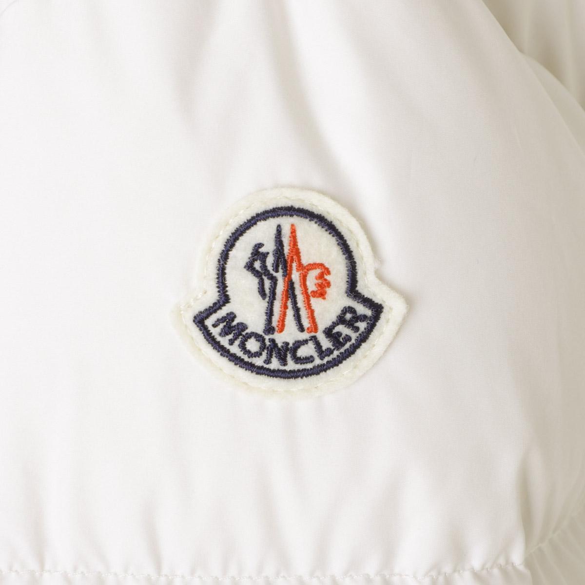 モンクレール MONCLER ダウンジャケット ホワイト レディース ebre 1a00028 54a81 034