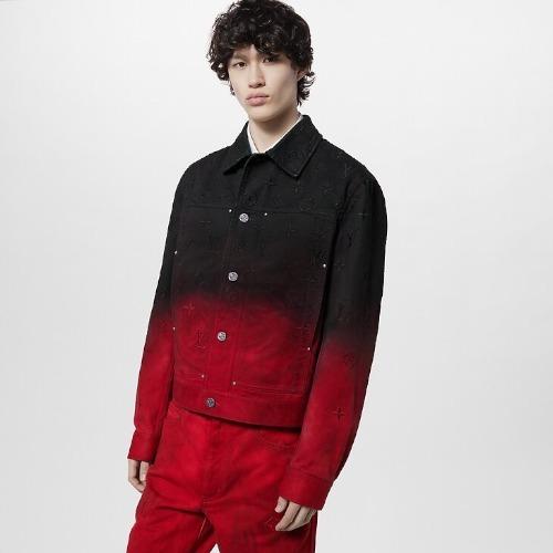 ルイ・ヴィトン ルイヴィトン エンブロイダード デニム ブルゾン 1AF777