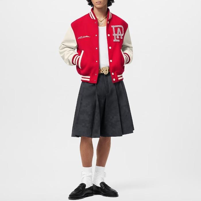 Louis Vuitton メンズ ミックス レザー ブルゾン 1AFIQ7