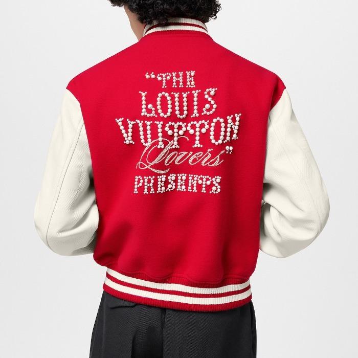 Louis Vuitton メンズ ミックス レザー ブルゾン 1AFIQ7