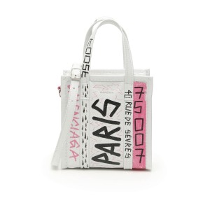 バレンシアガ 2WAY バッグ WHITE MULTICOLOR Balenciaga graffiti bazar xxs bag レディース 秋冬2019 513988 0FELN ik
