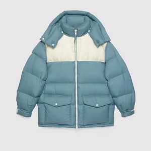 グッチ GGインサート付き ナイロン ダウンジャケット 762558 Z8BNG 1121