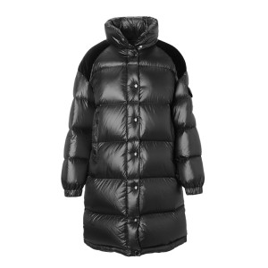 モンクレール MONCLER ダウンコート ブラック nyong 1a00041 595zz 999