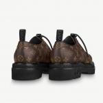 Louis Vitton ダービー LV ブラック アイス モノグラム ブラウン 1A8FV4