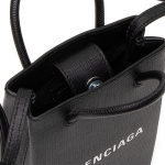 バレンシアガ ショルダーバッグ SHOPPING PHONE HOLDER BAG ショッピングフォンホルダーバッグ ブラック 593826 0AI2N 1000 NOIR