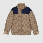 GUCCI激安 GGキャンバス グースダウン ジャケット 715535 Z8A52 9120