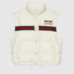 GUCCI ウェブストライプ付 ダウンジャケット 683216 Z8AQX 9133