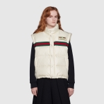 GUCCI ウェブストライプ付 ダウンジャケット 683216 Z8AQX 9133