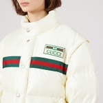 GUCCI ウェブストライプ付 ダウンジャケット 683216 Z8AQX 9133