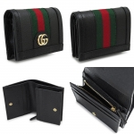 グッチカードケース 523155 DJ2DG 1060名刺入れ コインケース 小銭入れ 財布 オフィディア ウェブストライプ GUCCI OPHIDIA