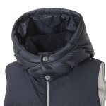 モンクレール MONCLER ダウンベスト ブルー レディース oust 1a00043 5967g 776