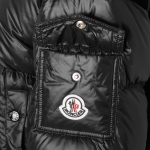 モンクレール MONCLER ダウンコート ブラック nyong 1a00041 595zz 999