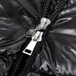 モンクレール MONCLER ダウンコート ブラック レディース huppelong 1c00036 5963v 99c