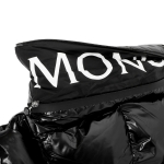 モンクレール MONCLER ダウンコート ブラック レディース huppelong 1c00036 5963v 99c