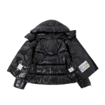 モンクレール MONCLER ダウンジャケット ブラック レディース huppe 1a00131 5963v 99c