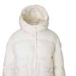 モンクレール MONCLER ダウンジャケット ホワイト レディース ebre 1a00028 54a81 034