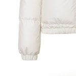 モンクレール MONCLER ダウンジャケット ホワイト レディース ebre 1a00028 54a81 034