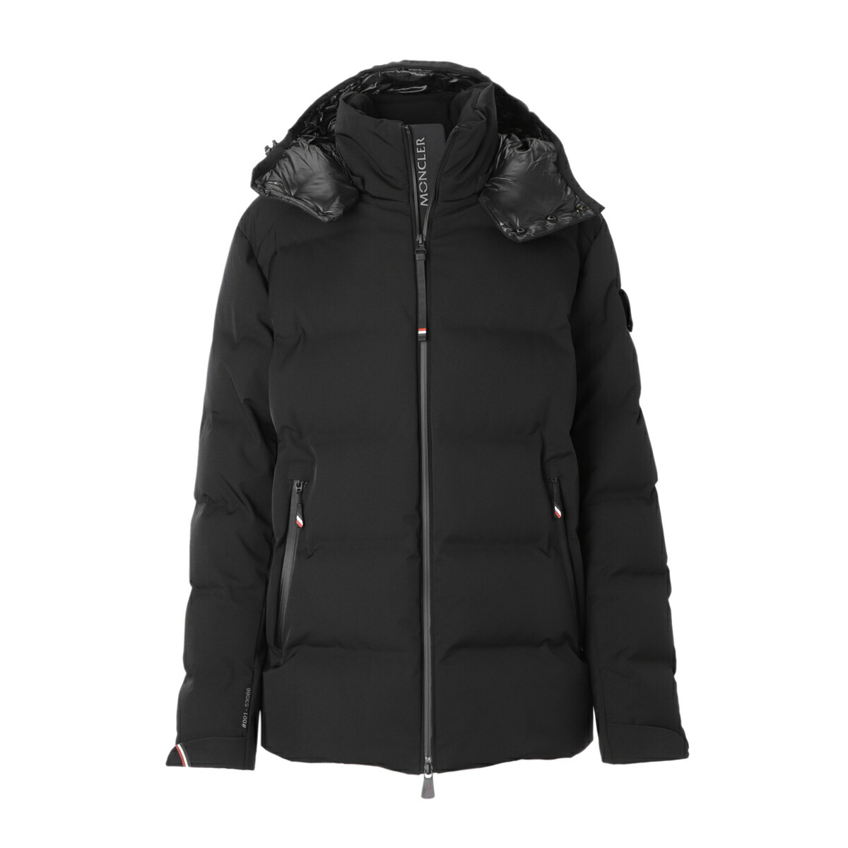 モンクレール グルノーブル MONCLER GRENOBLE フード付き ダウンジャケット ブラック montgetech 4190830 53066 999