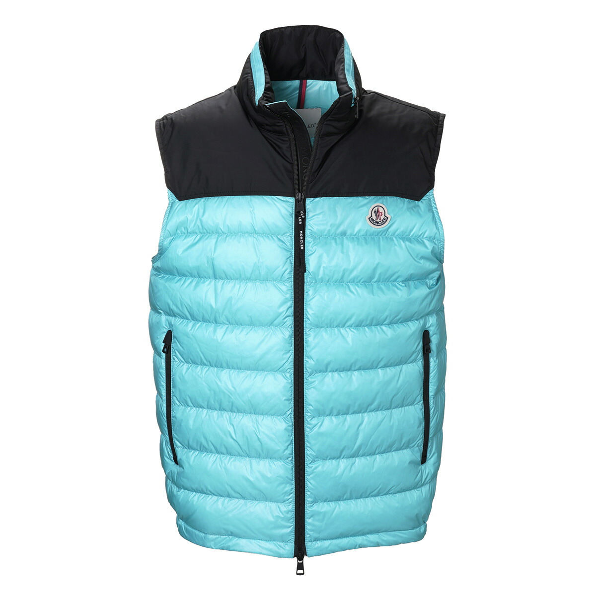 モンクレール MONCLER ダウンベスト ブルー ortac 1a00058 m1591 73x