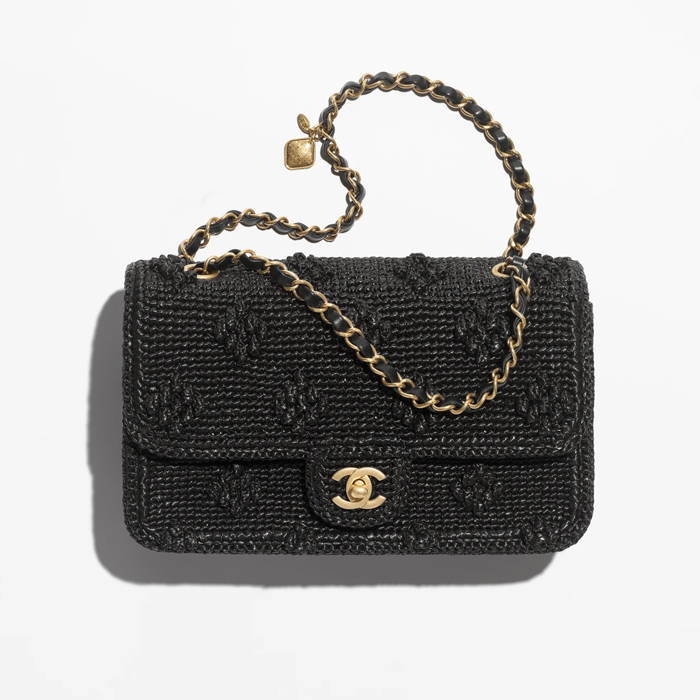シャネル CHANEL フラップ バッグ ラフィア ショルダーバッグ AS4529 B15544 94305
