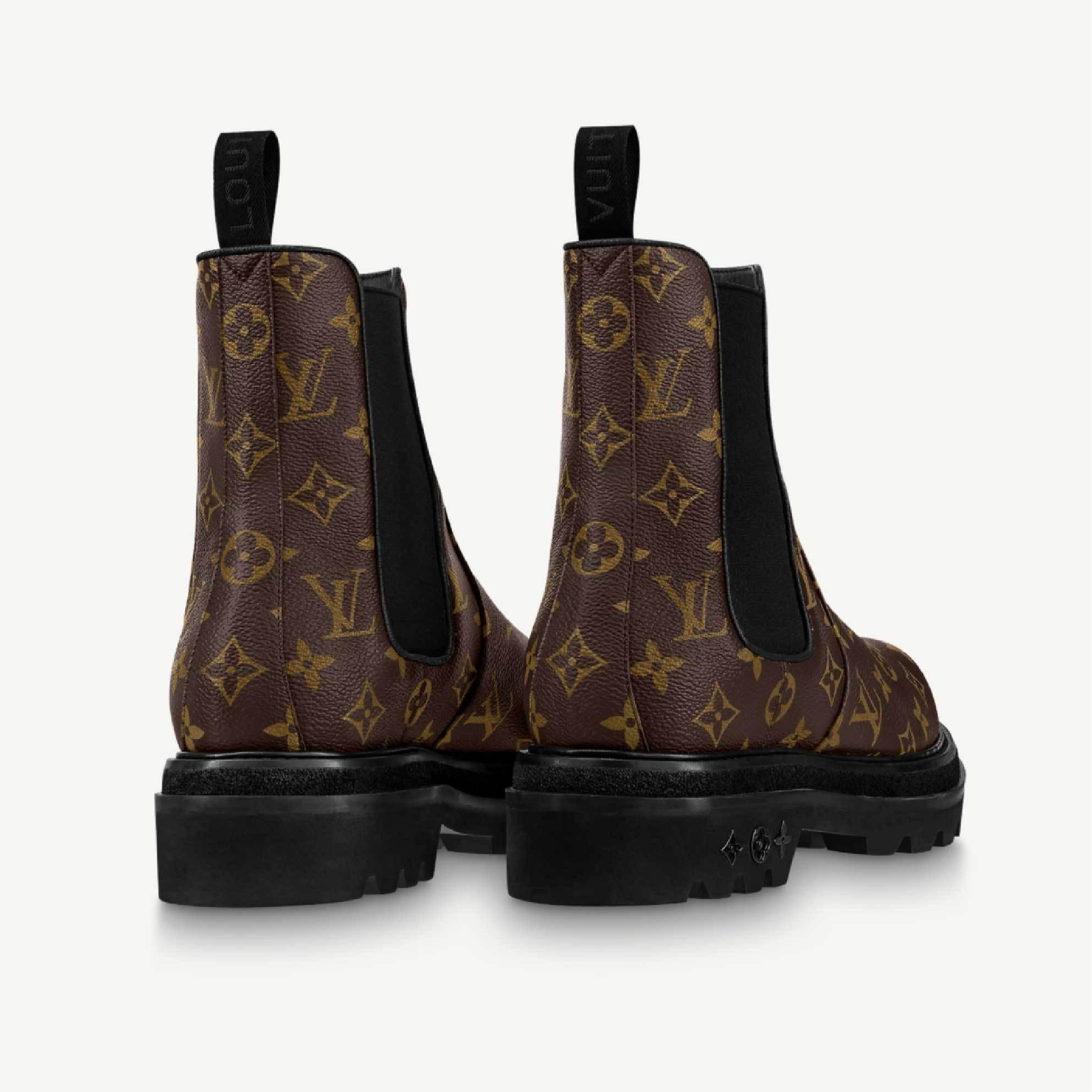 Louis Vitton LVブラックアイス・チェルシーアンクルブーツ 1A8JE4