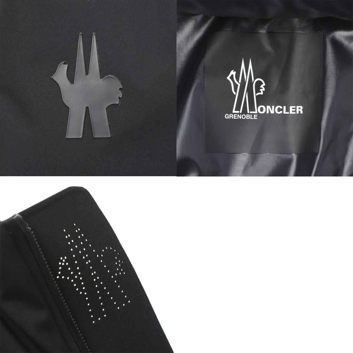 モンクレール グルノーブル MONCLER GRENOBLE ダウンジャケット ブラック メンズ fellberg 1a00044 53066 999