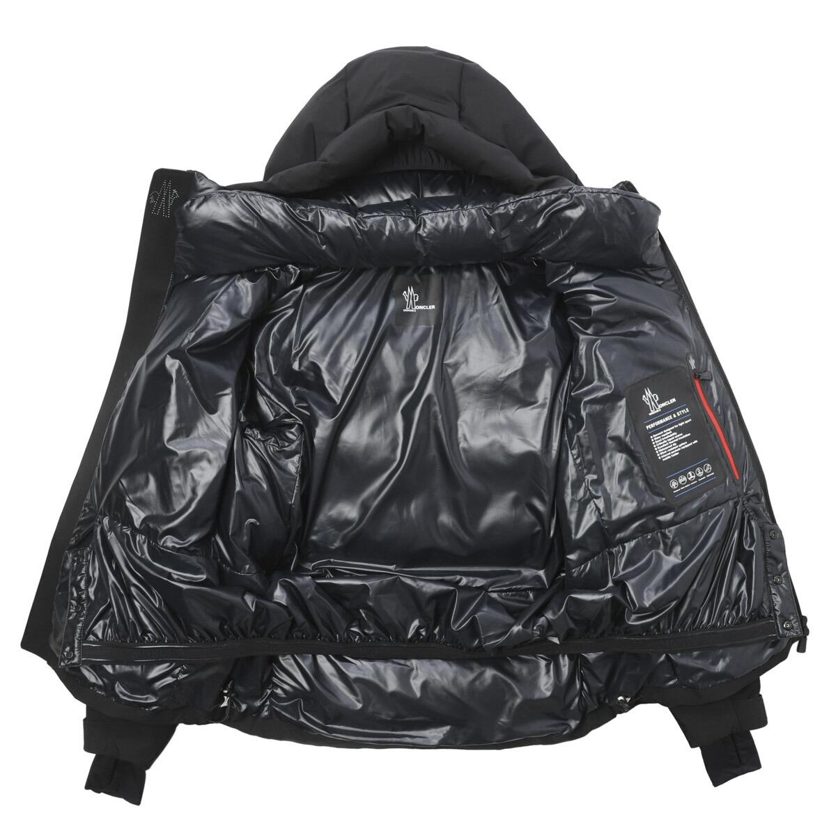 モンクレール グルノーブル MONCLER GRENOBLE ダウンジャケット ブラック メンズ fellberg 1a00044 53066 999