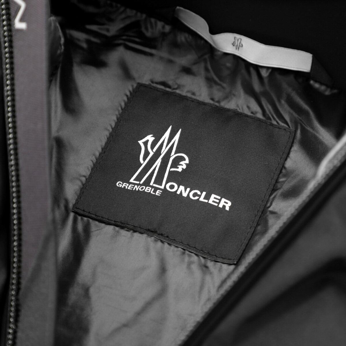 モンクレール グルノーブル MONCLER GRENOBLE フード付き ダウンジャケット ブラック montgetech 4190830 53066 999