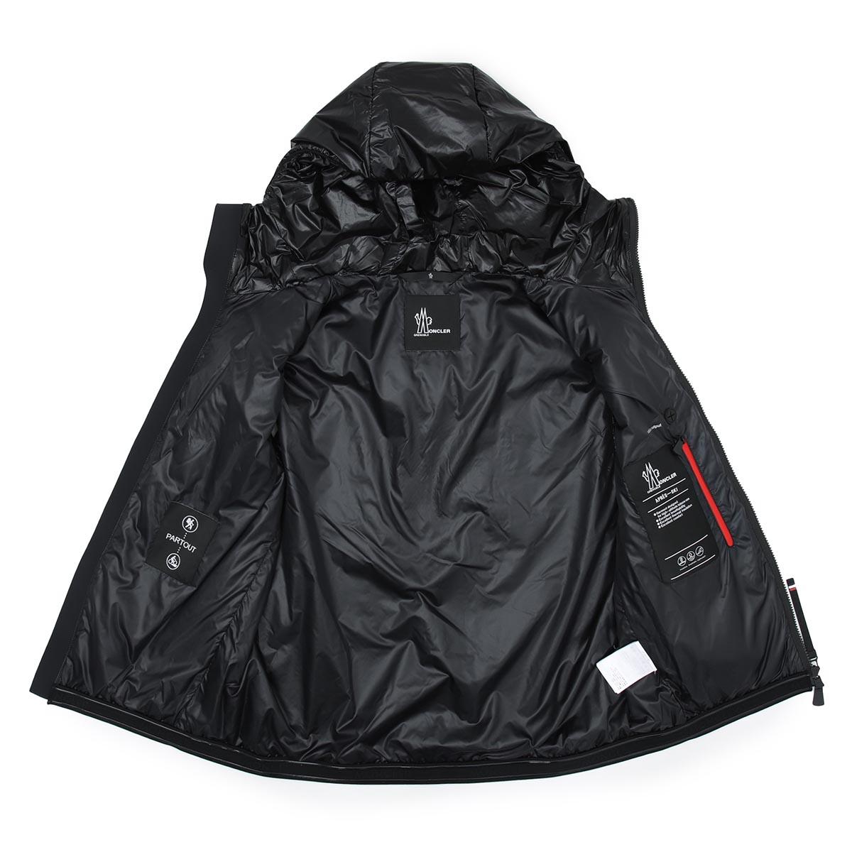 モンクレール激安  グルノーブル MONCLER GRENOBLE ダウンベスト ブラック メンズ salantin 1a00006 53a7b 999