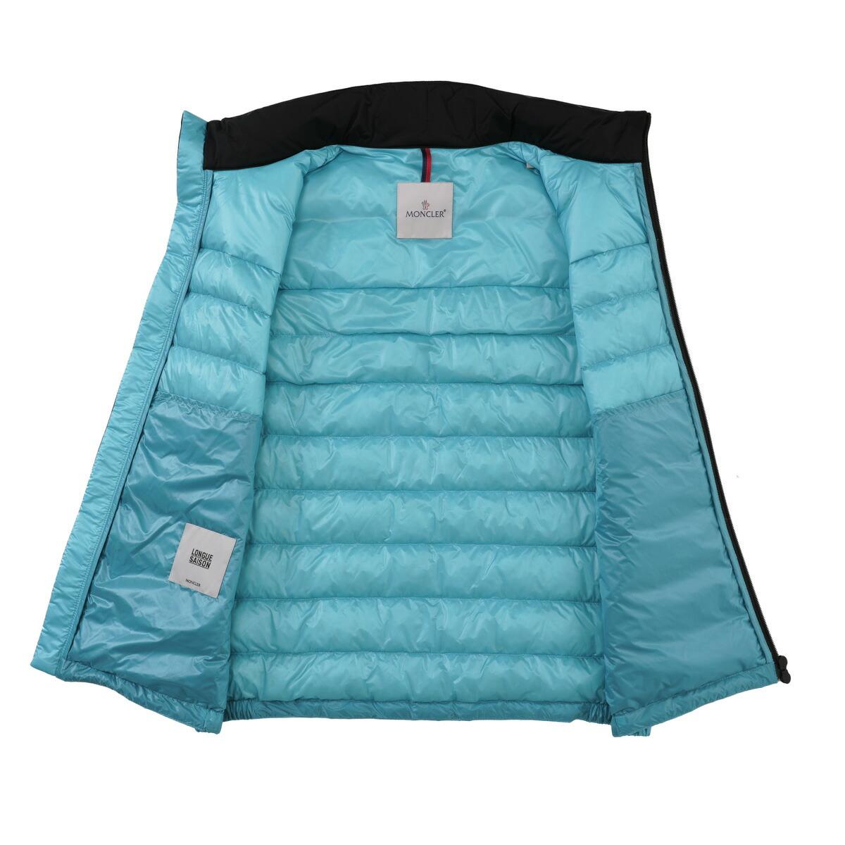 モンクレール MONCLER ダウンベスト ブルー ortac 1a00058 m1591 73x
