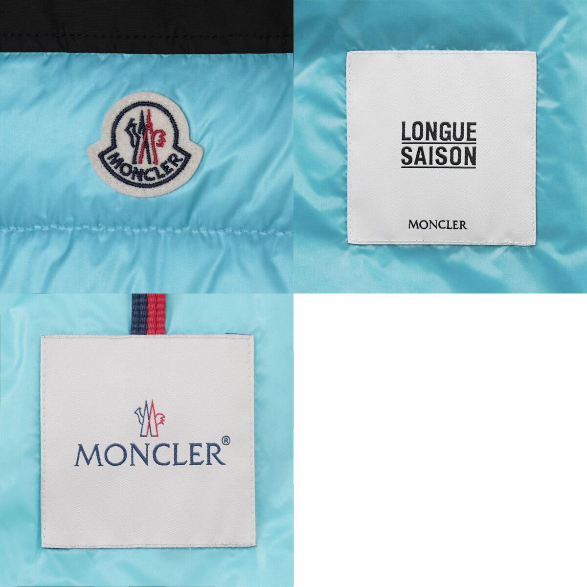 モンクレール MONCLER ダウンベスト ブルー ortac 1a00058 m1591 73x