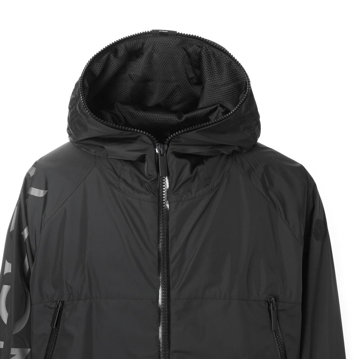 モンクレール MONCLER レインジャケット ラグランスリーブ ブラック メンズ besar 1a00189 68352 999