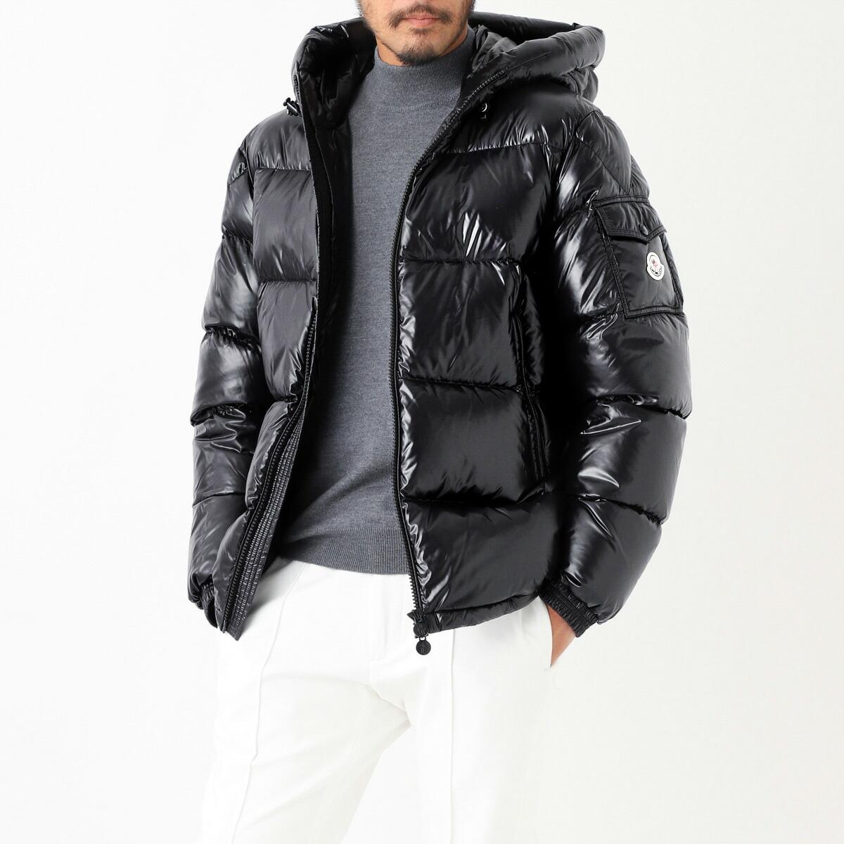 モンクレール MONCLER ダウンジャケット ブラック メンズ ecrins 1a00168 68950 999