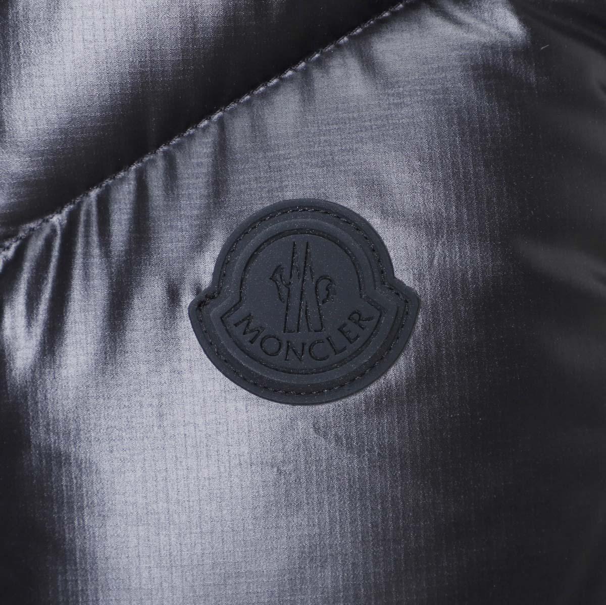 モンクレール MONCLER ダウンベスト ジレ ブラック メンズ guntur 1a00183 595ok 999