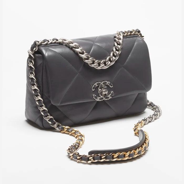シャネル CHANEL 19 フラップ バッグ＊ショルダーバッグ AS1160 B07327 NR653