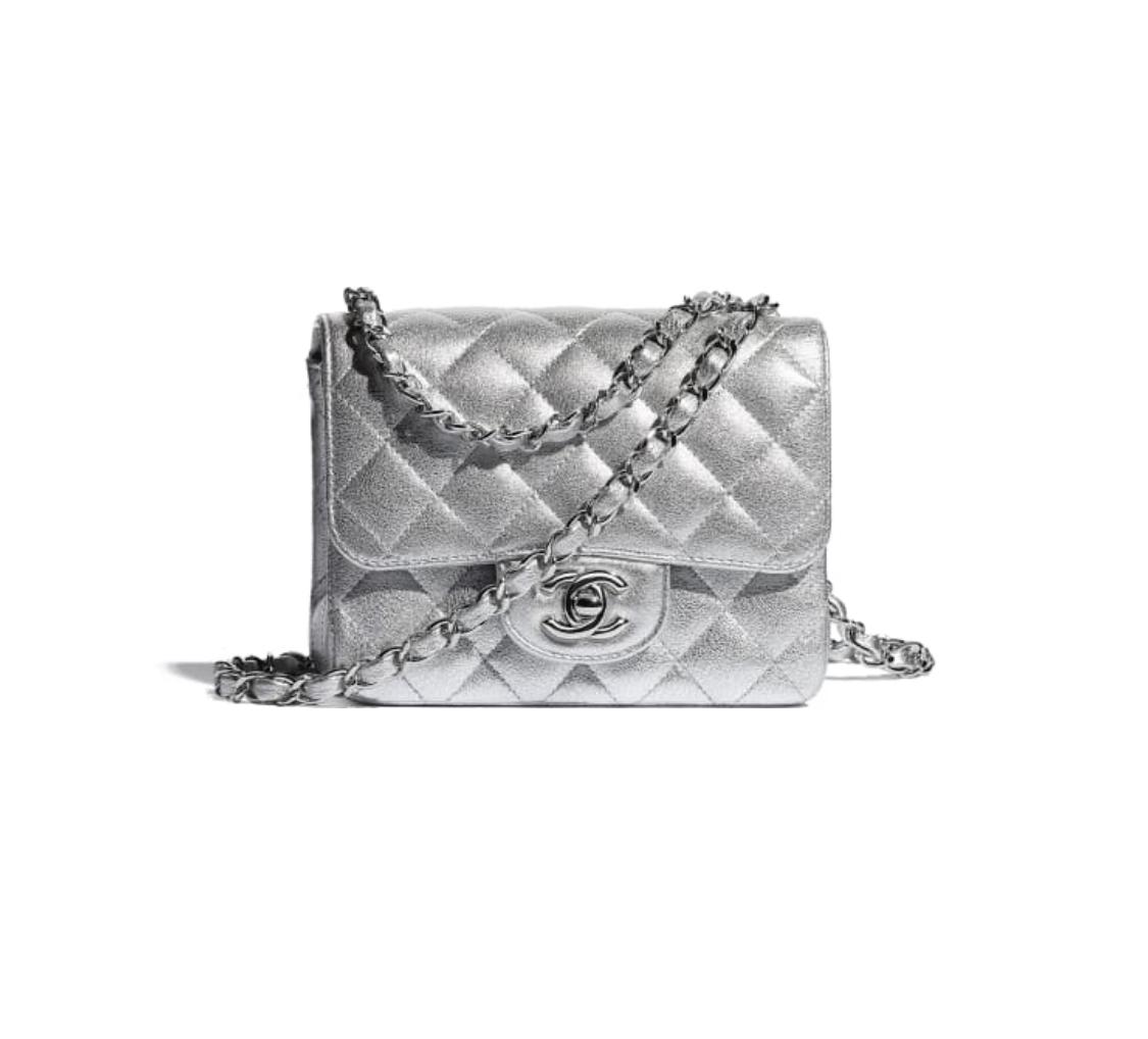シャネル CHANEL ミニ フラップ バッグ ラムスキン A35200 B05213 45002