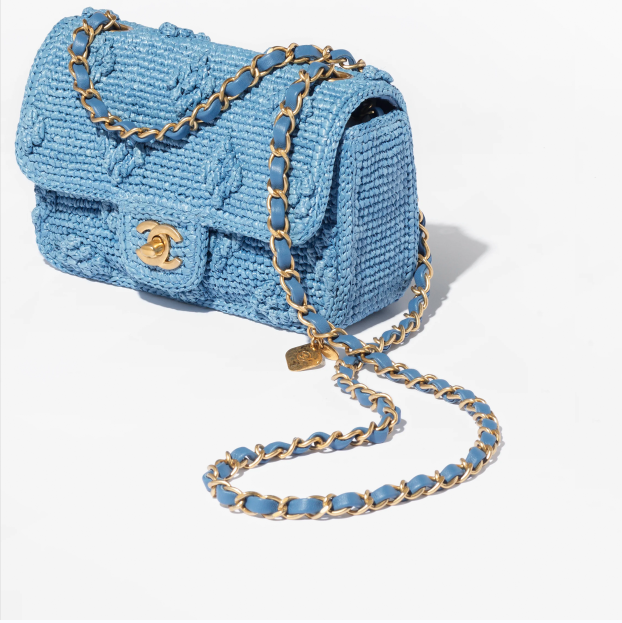 CHANEL ミニフラップバッグ ピンク 花柄 ショルダーバッグ AS4518 B15544 NW270