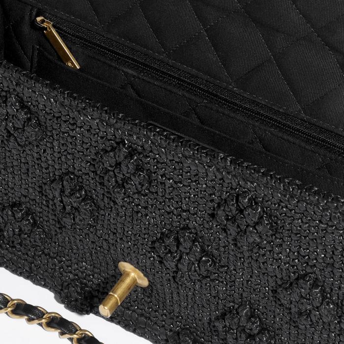 シャネル CHANEL フラップ バッグ ラフィア ショルダーバッグ AS4529 B15544 94305