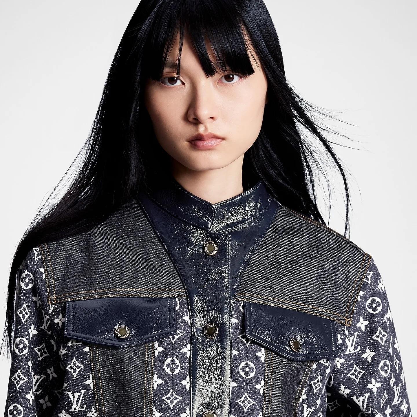 Louis Vuitton モノグラムデニムジャケット 1AC0QK
