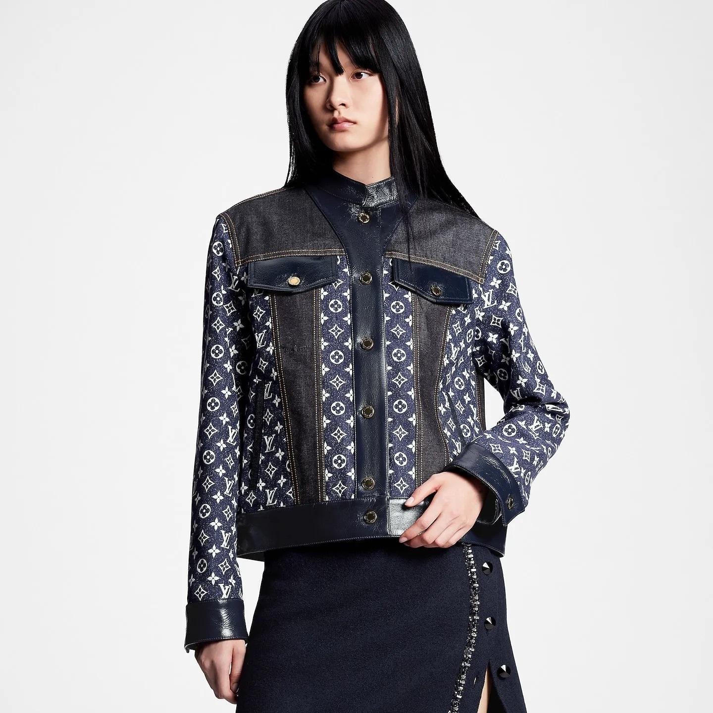 Louis Vuitton モノグラムデニムジャケット 1AC0QK