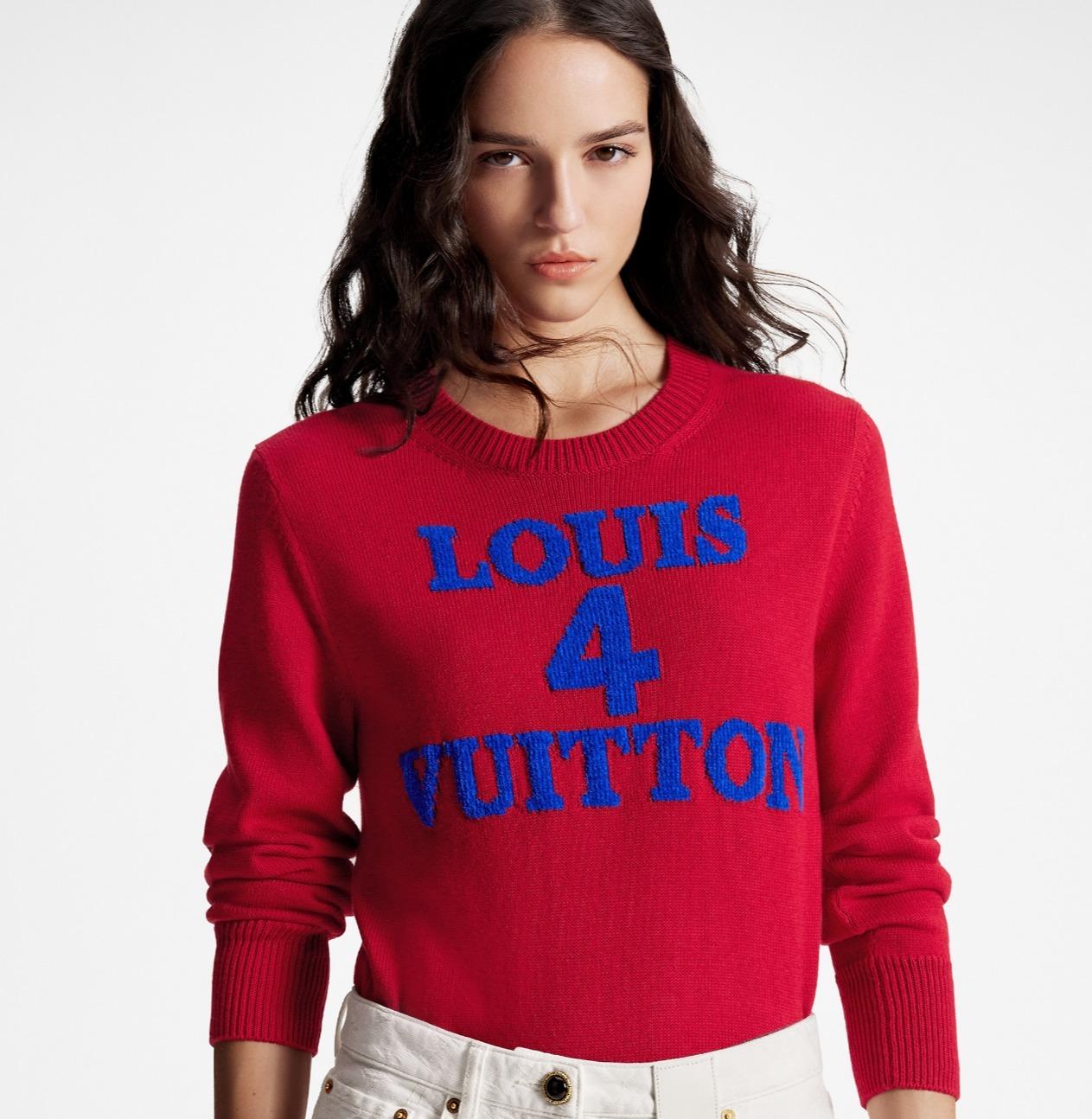 ルイヴィトン Louis 4 Vuitton ニット プルオーバー セーター 1ABCNE