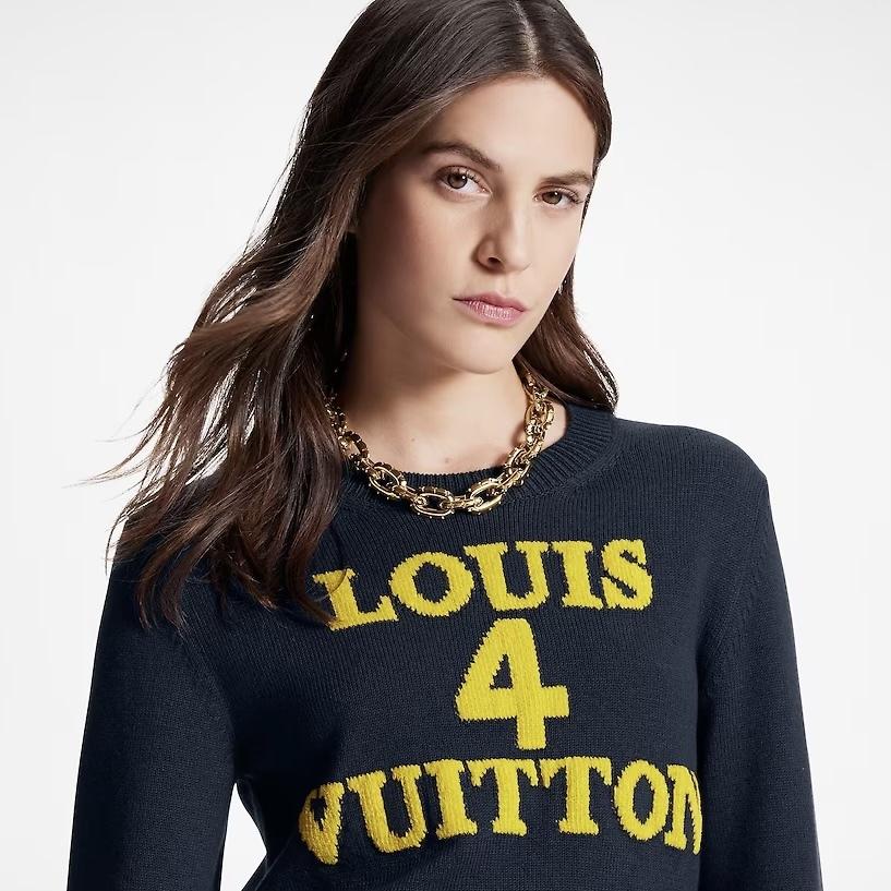 ルイ・ヴィトン Louis 4 Vuitton ニットプルオーバー 1ABCNI