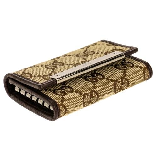 グッチ GUCCI キーケース ベージュ ブラウン 127048 KY9IR 9643